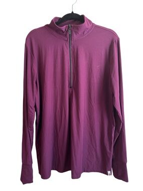 torrid Active Plum Zip-Neck Pullover